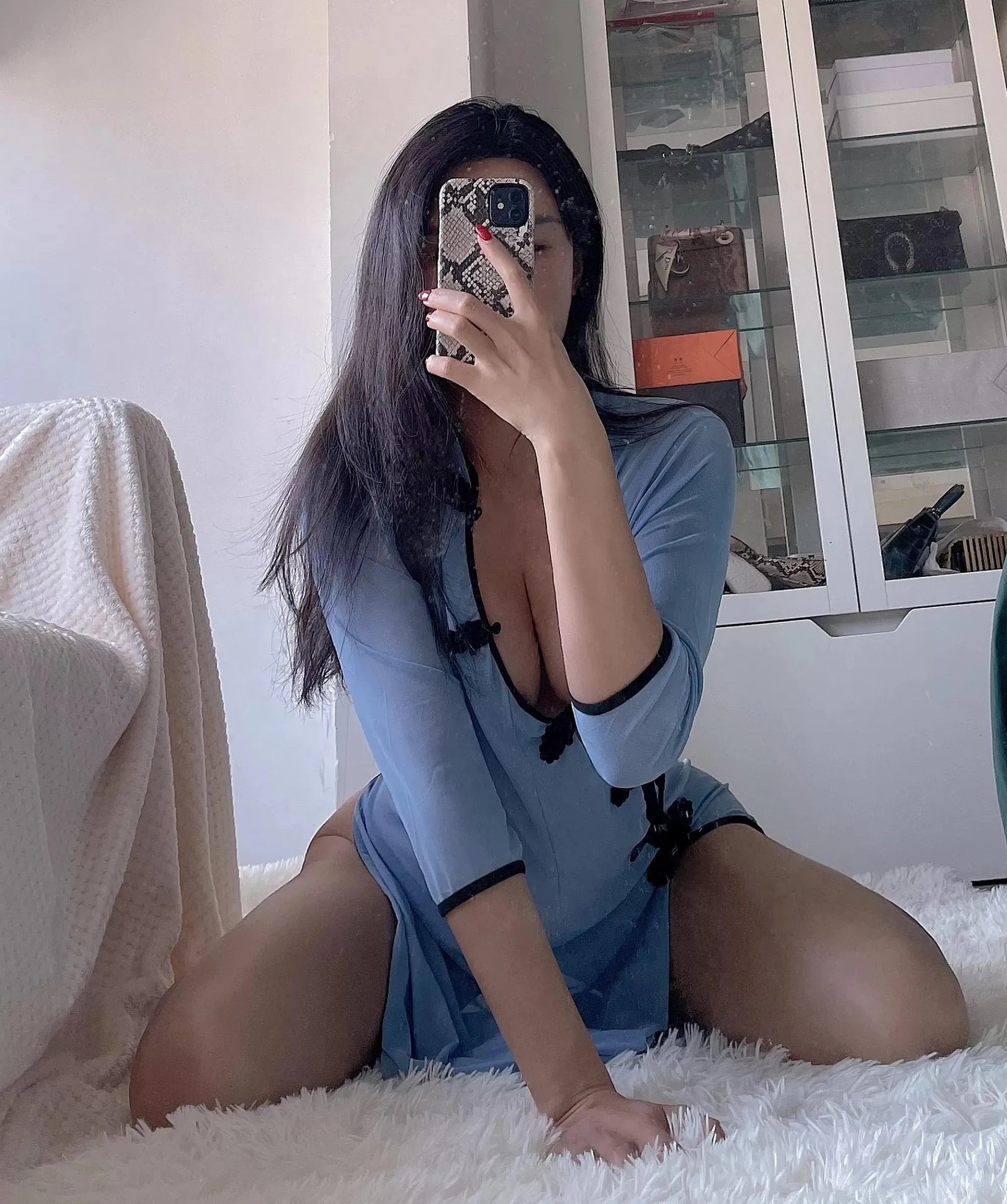 NO.003 Jessie婕西 – 微密圈  民国透视旗袍 [21P]插图8